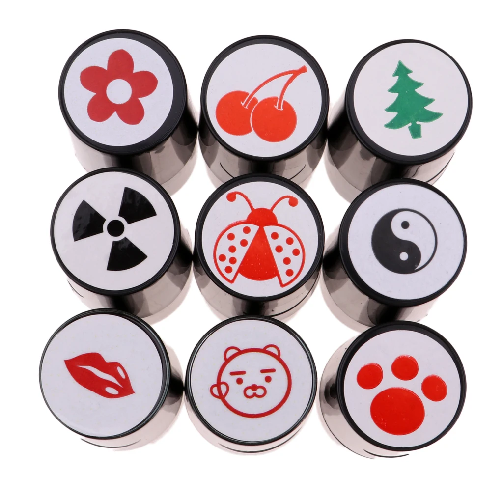 Golf Ball Stamper, Professional Fast Dry Plastic Stamp Seal for Marker  -Select Color