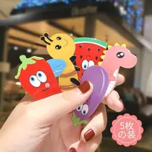 INS Super Meng/Южная Корея; милая повязка на голову с фруктами и зажимами для маленьких девочек; цветные аксессуары для маленьких девочек