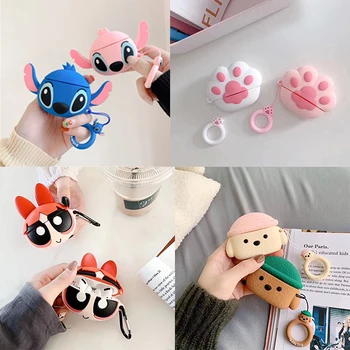 

For Airpods Pro Case Cute Bluetooth Earphone Case Fundas for apple airpod Pro 3 Silicone Case Cover For Air Pods pro Capa Coque