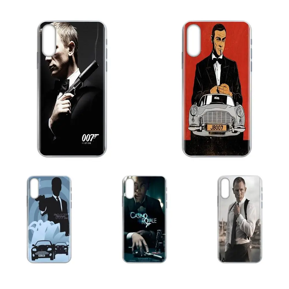 Силиконовый чехол для Xiaomi Mi3 Mi4 Mi4C Mi4i Mi5 Mi 5S 5X 6 6X 8 SE Pro Lite A1 Max Mix 2 Note 3 4 казино Royale 007