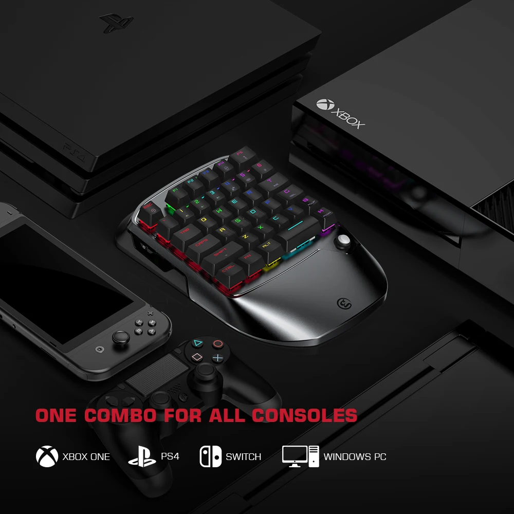 Беспроводная игровая Bluetooth клавиатура и мышь GameSir VX2 AimSwitch комбинированный