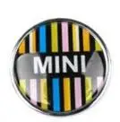Для MINI Cooper JCW F54 F55 F56 F57 F60 наклейка для передней решетки радиатора пластина для MINI Countryman R55 R56 R60 R61 аксессуары для стайлинга автомобилей - Название цвета: S10