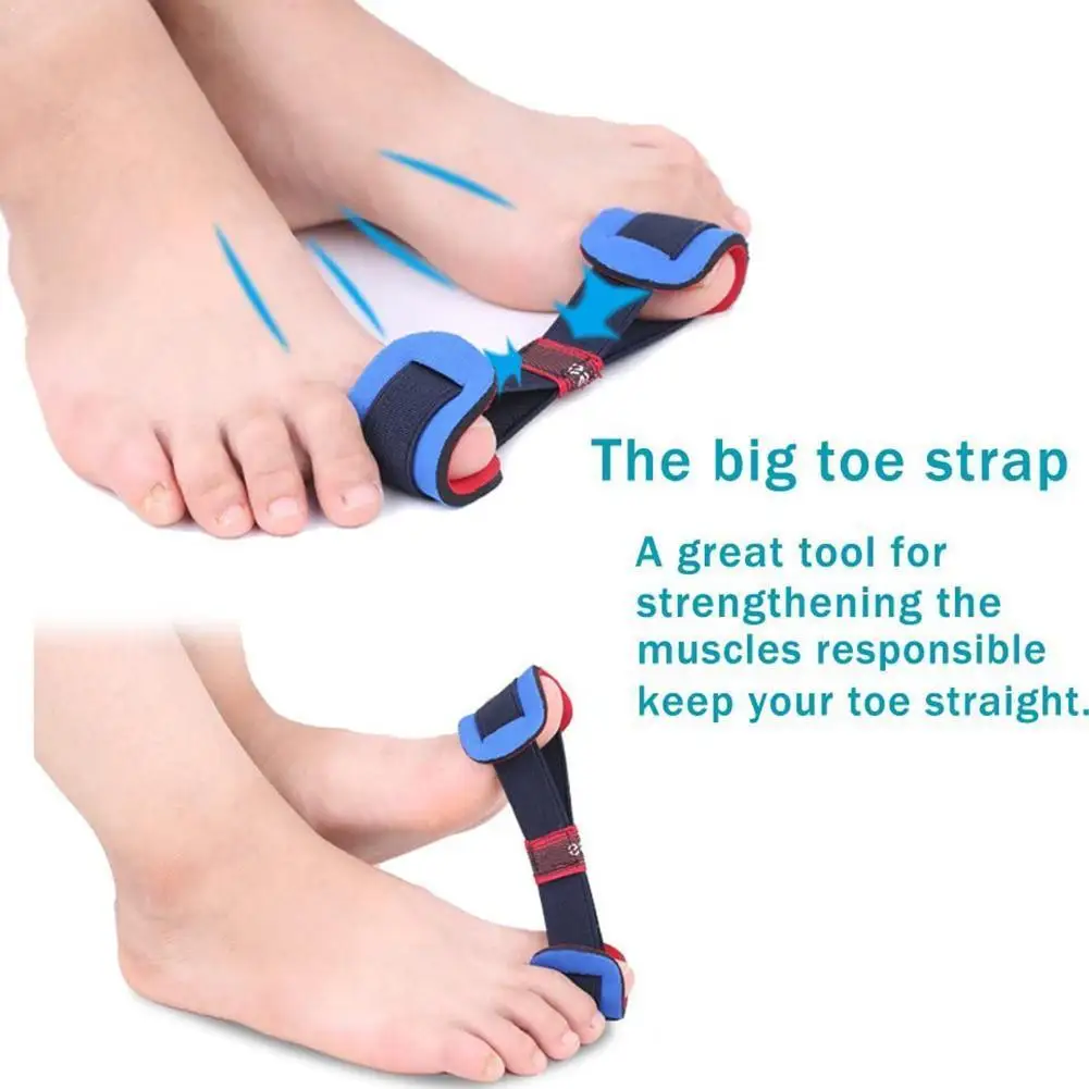 Foot Hallux Valgus Belt Orthotics Big Toe Stretcher Thumb Care Bone Corrector Splint Correction Training Feet massage R5R3