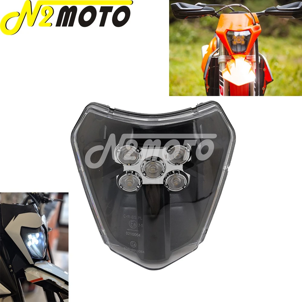 Motocross Enduro Dual Sport E8 Emark Led Headlight For Exc Xcf Xcw Te Tc Fe 125 250 300 350 450 530 690 Smr Xc W Six Days Aliexpress Motocross Enduro Dual Sport E8 Emark Led Headlight For Exc Xcf Xcw Te Tc Fe 125 250 300 350 450 530 690 Smr Xc W Six Days Aliexpress