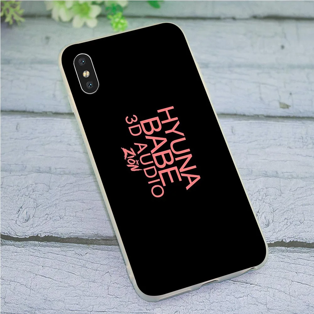Ким Hyuna пикантные телефон чехол для iPhone X Case 6 6S XR Xs Max 8 плюс 7 5S 5 SE Силикон