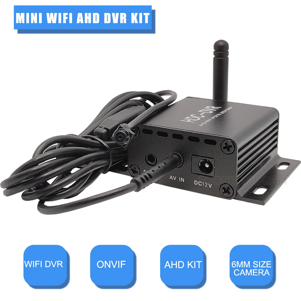 HD мини DVR комплект 1CH1080P Onvif рекордер Wifi с 720P Мини камерой видеорегистратора AHD