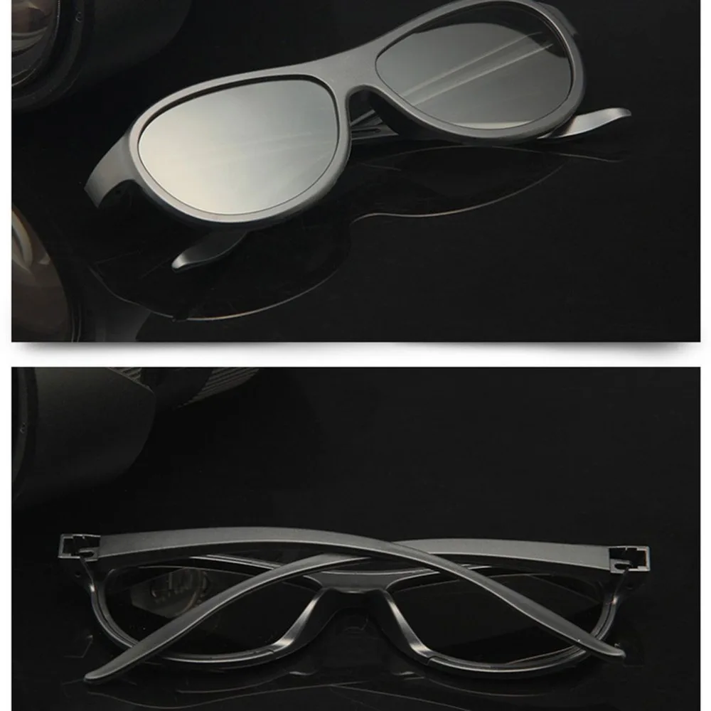 Circular Polarizing Passive Woman Man 3D Movie Glasses For 3D TV Cinemas High Quality Fashion