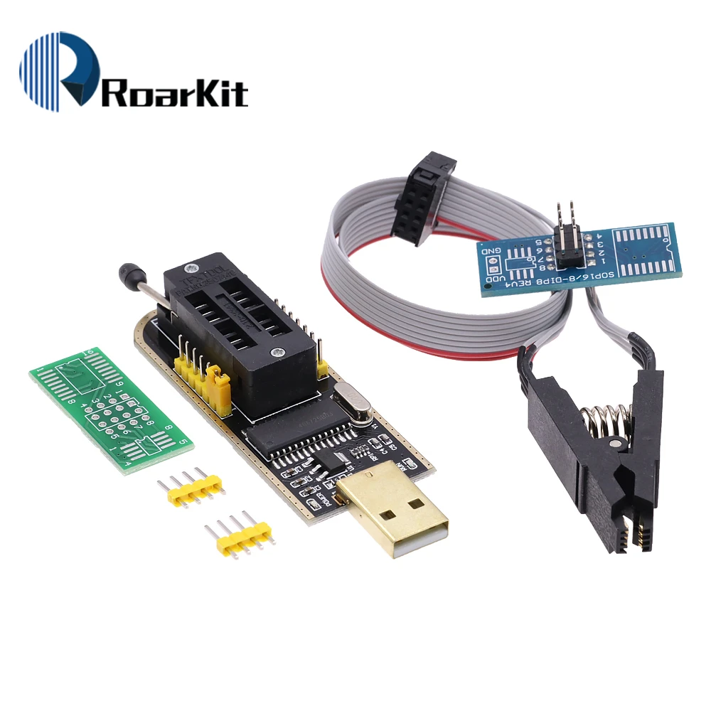 SOIC-8 SOP8 Programmier Adapter BIOS EEPROM IC Test Clip In-Circuit Adapter NEU SOIC-8 SOP8 Programmier Adapter BIOS EEPROM IC Test Clip In-Circuit Adapter NEU
