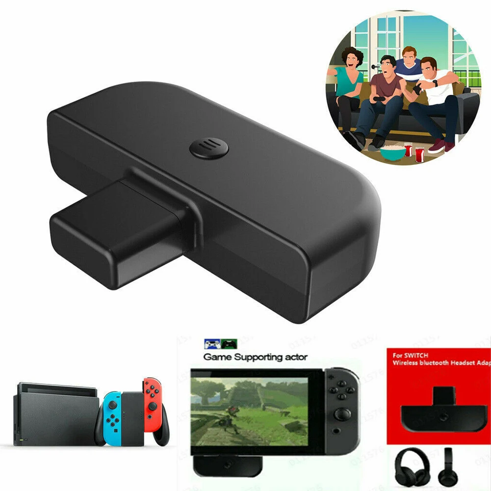 Тип c Bluetooth 5 0 аудио передатчик низкая задержка с микрофоном для Nintendo Switch / Lite PS4 PC USB