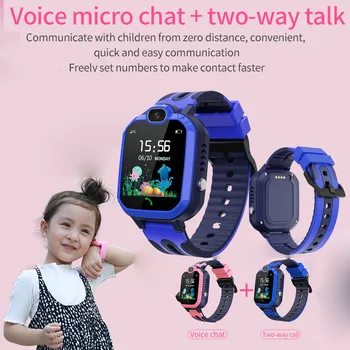 

40# Kids Waterproof Smart Watch Ip67 Gps Anti-lost Lsb Position Smart Watch Heart Rate Monitor Smartwatch For Boys Girls