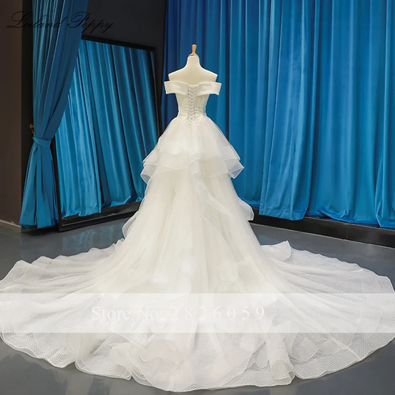 Элегантные атласные Свадебные платья Русалка с открытыми плечами Vestido de Novia длина до пола свадебное платье со съемным шлейфом