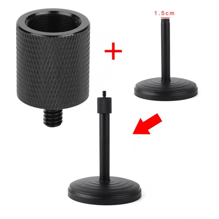 Новый металлический 5/8 &quotЖенский до 1/4&quot Мужской адаптер винтовой разъем для