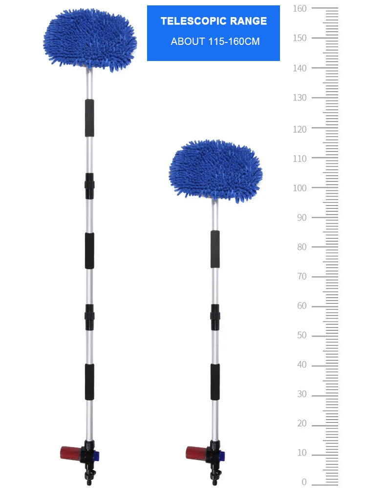 Щетка для мытья автомобиля, чистящая швабра, шенилл, метла, поток воды, окна, Ракель, длинная ручка, пена, бутылка, автомобильные аксессуары Xammep