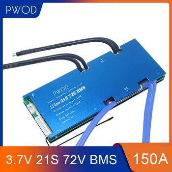

21S BMS 72V 3.7V lithium battery protection board temperature equalization overcurrent protection PCB 150A 180A 200A 60A PCM/PCB