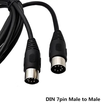 

7 Pin Din Midi Cable 7PIN DIN Male to Male Controller Interface Cable 1M 1.5M 3M