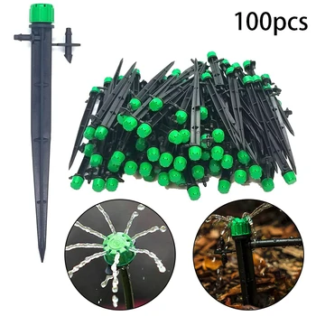

Irrigation Water Dripper Watering Supplies Tool 100pcs Micro Adjustable