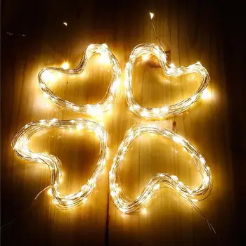 

100LED Copper Wire Battery Landscape Lamp Yard Xmas Decor Garden Fairy Light Fairy String Light 8Modes Festival Outdoor