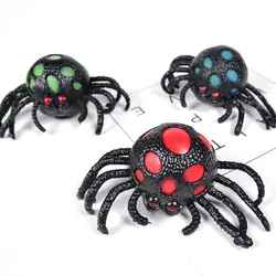 Vent Spider ручной зажим виноградный Сжимаемый мячик экструдированная игрушка Vent Ball весь паук Pinch Joy