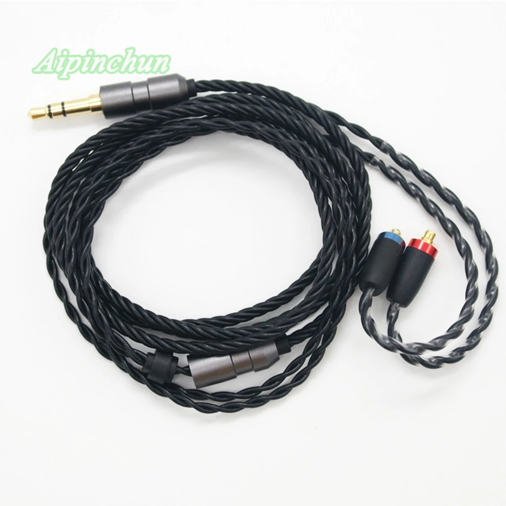 

Aipinchun Black MMCX Headphones Cable Wire Replacement for Shure SE215 SE315 SE425 SE535 SE846