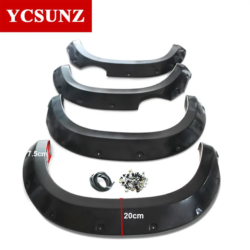 

ABS modified Mudguards Wheel Arch fender flare For Mercedes-benz X-class 2018 2019 Double Tank Cover New Car Styling YCSUNZ