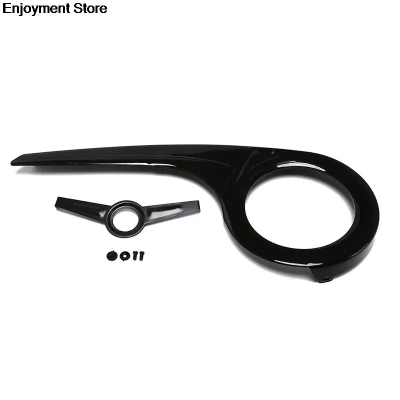 Bicycle crankset cover 1pc ABS plastic bicycle chain guard cover bike chain cover shell