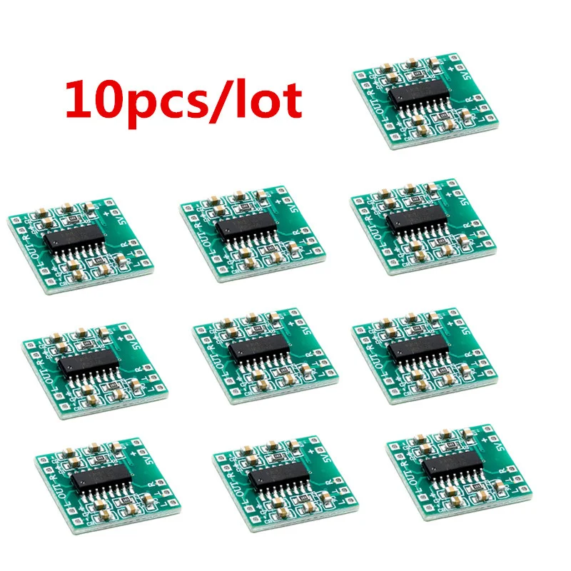 

5/10Pcs Mini PAM8403 USB Digital Audio Amplifier Board Module 2 * 3W Class D Digital 2.5V To 5V Power Amplifier Board