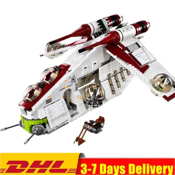 

1175Pcs Star Toys Wars Republic Gunship Model Building Kits Set Blocks Bricks Compatible Toys Gift 05041 75021