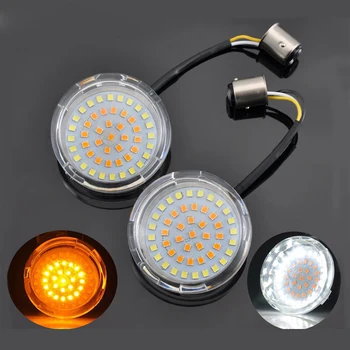 

Motorcycle LED Turn Signal Rear Lights Lamp Lens For Harley Dyna 2012-2019, Softail 2011-2019, Sportster Touring 2014-2019