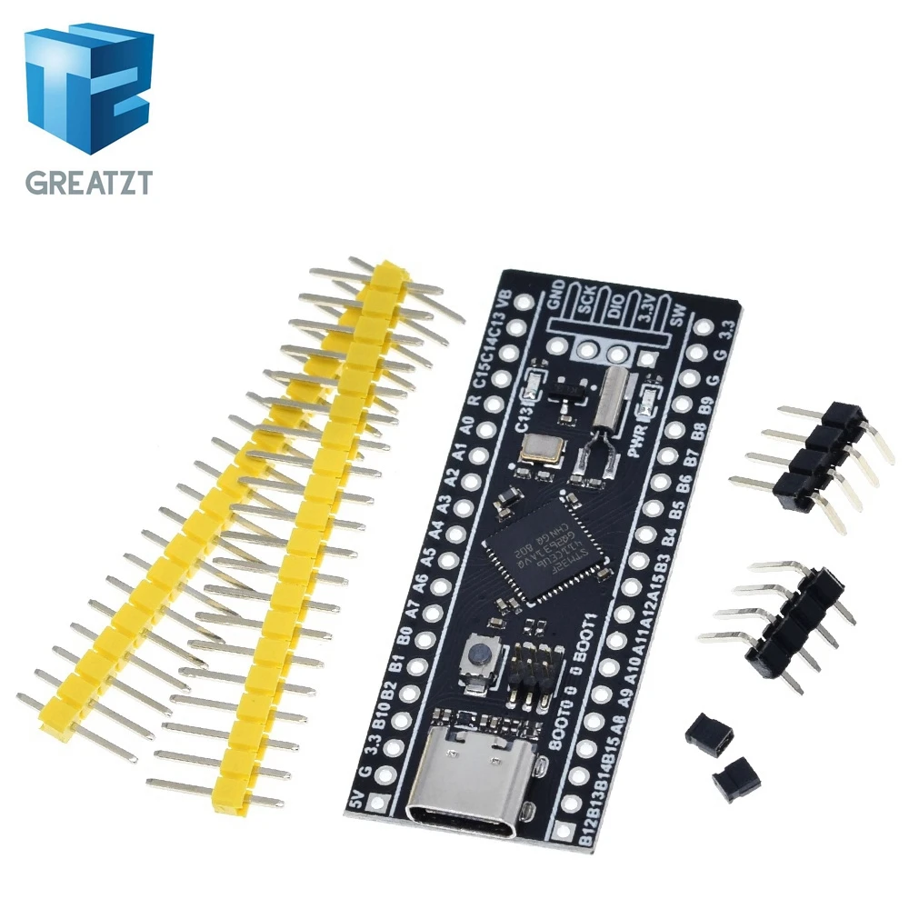 STM32F411CEU6 GREATZT STM32F401 макетная плата STM32F401CCU6 STM32F411CEU6 STM32F4 обучающая плата для Arduino - Цвет: STM32F411CEU6