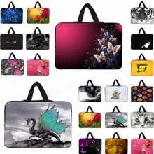 Сумка для ноутбука 14 дюймов компьютер PC сумка для переноски чехол для Toshiba Macbook Air Pro 11 12 13 14 15,4 15,6 17 10 Tab Funda чехол s