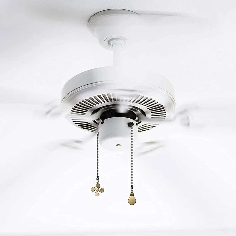 Ceiling Fan Pull Chain Fan Extension Chain Pulls Decorative 12 Inch Ceiling Extender Ornament ceiling fan pull chain
