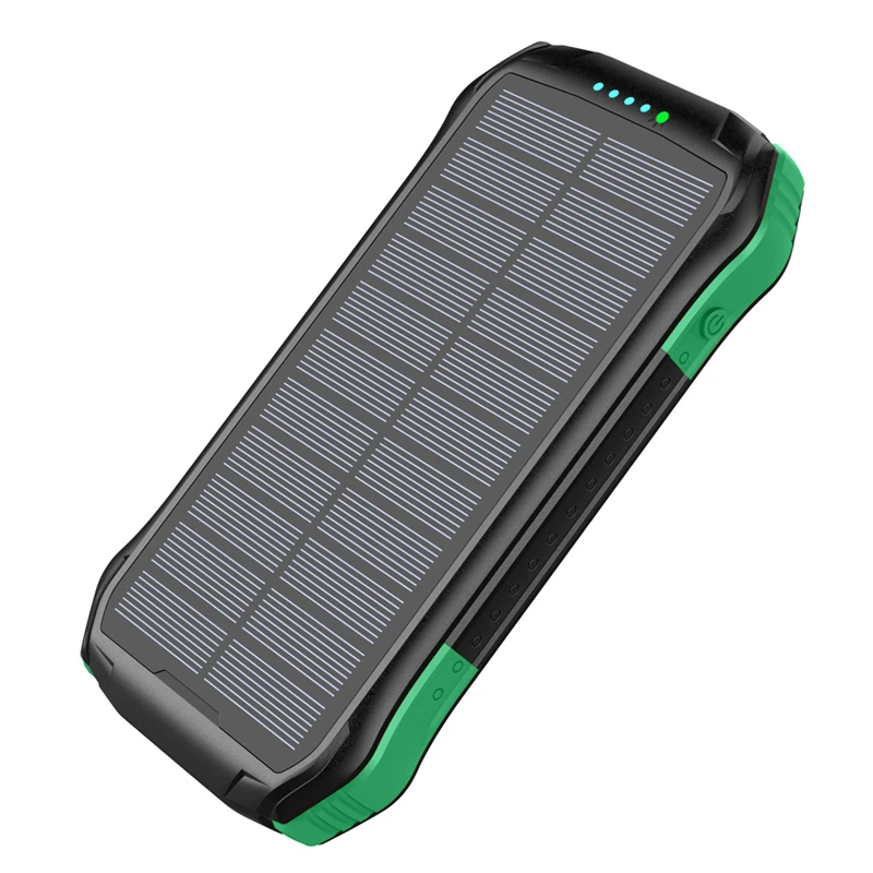 portable wireless charger 10W Qi 80000mAh Solar Power Bank Fast Charger 18W Fast Charging Powerbank USB Type-C Poverbank For iPhone 11 pro Samsung PD portable usb charger Power Bank