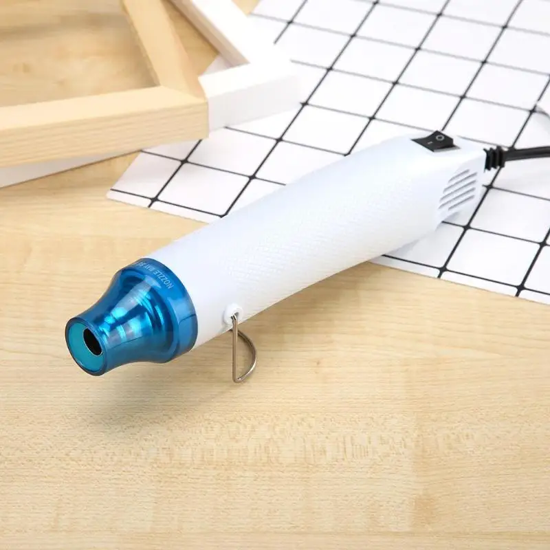 DIY горячий Воздушный пистолет, мощный инструмент для ремонта телефона, фен для волос, пайка, поддерживающее сиденье, термоусадочная пластиковая воздушная Тепловая пушка, штепсельная вилка США/ЕС