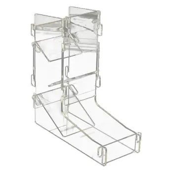 

Acrylic Transparent Prism Gaming Dice Towers Toy DIY Board Game 175X155X62mm