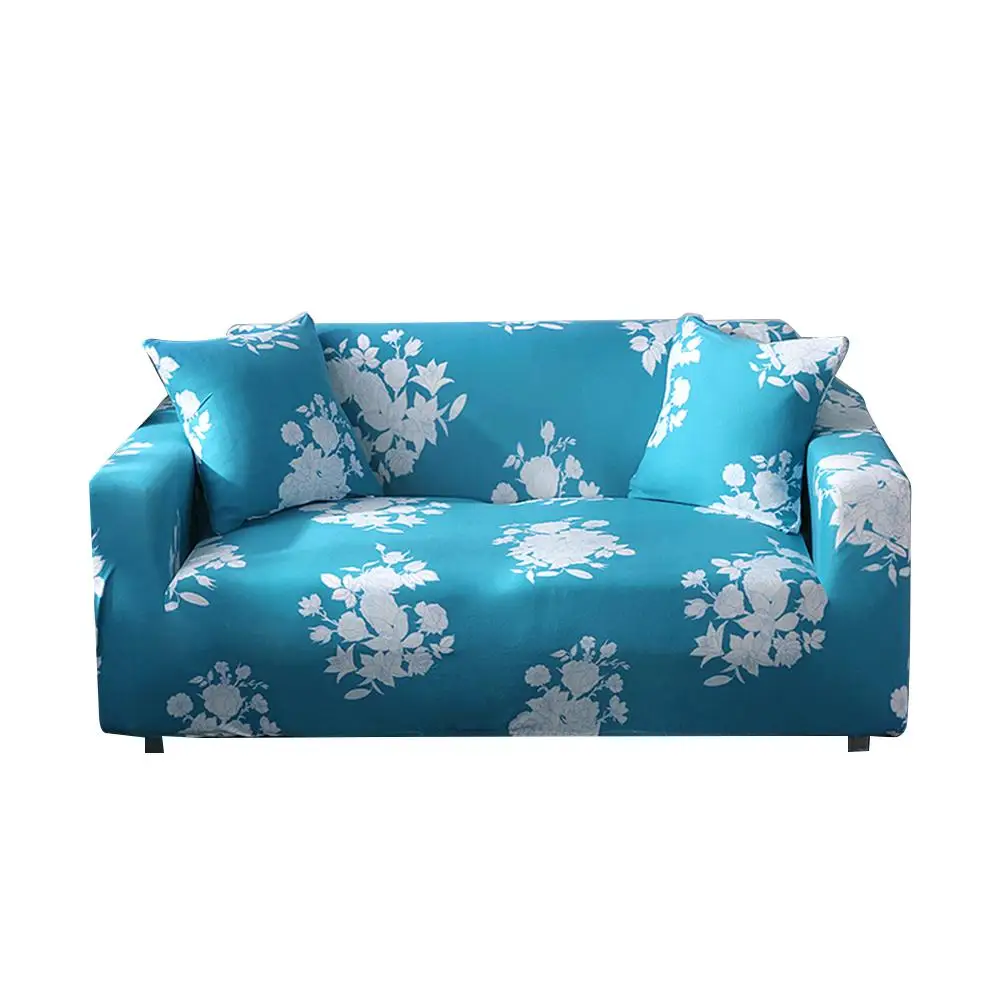 Тянущийся чехол для дивана Противоскользящий мягкий чехол для дивана моющийся протектор мебели с эластичным дном для украшения дома - Цвет: C