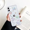 LOVECOM Cute Planet Star Clear Phone Case For iPhone 12 11 Pro Max 12 Mini XR X XS Max X 7 8 6S Plus Soft Epoxy Phone Back Cover ► Photo 3/6