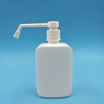 

500ml/16.9oz Large Empty Spray Bottles Spray Bottle Square Plastic Safety Pump Dispenser Bottles