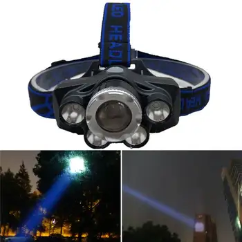 

XANES GD-11 2700LM 5XT6 Headlamp Camping Cycling Hunting Emergency Lantern Zoomable Flashlight 18650 USB Rechargeable Lamp Torch