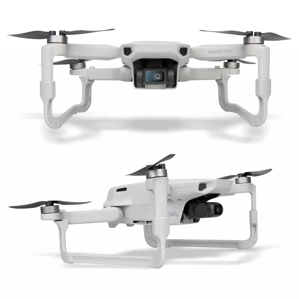Buy Landing Gear For DJI Mavic Mini Height Extended Leg Protector Quick Release Feet Extensions mavic landing for dji mini accessory