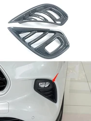 Couvercle de phare antibrouillard pour Toyota Highlander, cadre de garniture, accessoires intérieurs chromés, 2020 2021 2022 