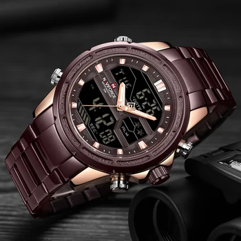 

Relogio Masculino NAVIFORCE Men Watch Top Brand Luxury Fashion Military Quartz Mens Watches Waterproof Sports Men's Wrist Watch