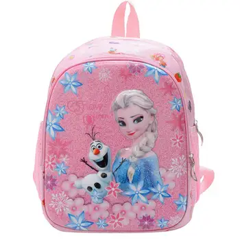 

Disney Hot Sale Frozen Elsa School Bags For Children Kids Backpacks Primary School Backpack for Boys Girls Waterproof Schoolbag