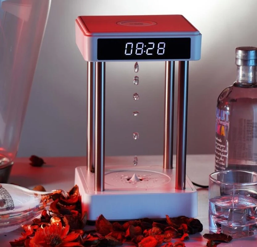 Fuente agua mágica levitante, impresionante lámpara antigravedad, ilusión óptica, gotas de agua flotantes hacia arriba|Figuras y miniaturas| - AliExpress