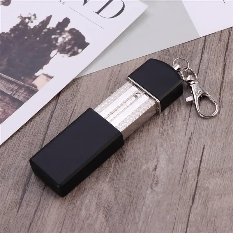 Pocket Smoking Ash Tray Ashtray Portable Pocket Ash Mini Metal Keychain Outdoor Holder Tray Ashtrays Lid With Vintage For portable ashtray metal ashtray
