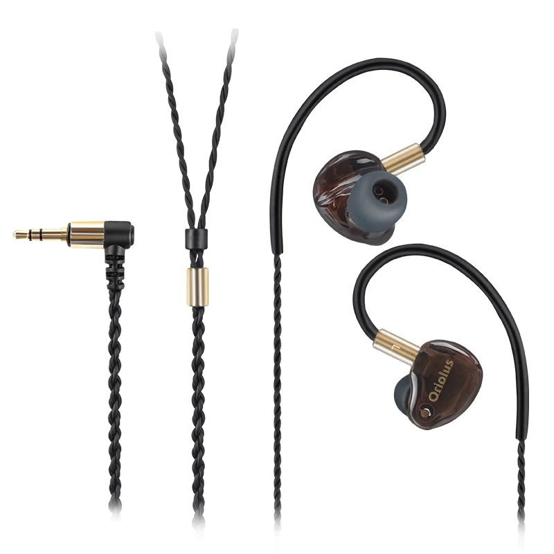 Наушники вкладыши с Hi Fi монитором оригинальный Finschi 1DD + 1BA гибридная технология