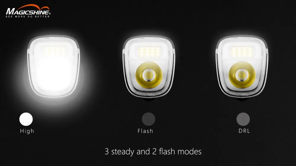 Magicshine ALLTY 1000 USB зарядный передний велосипедный светильник CREE XP-L V6 max 1000 люмен Magicshine SEEMEE 20 задний велосипедный светильник