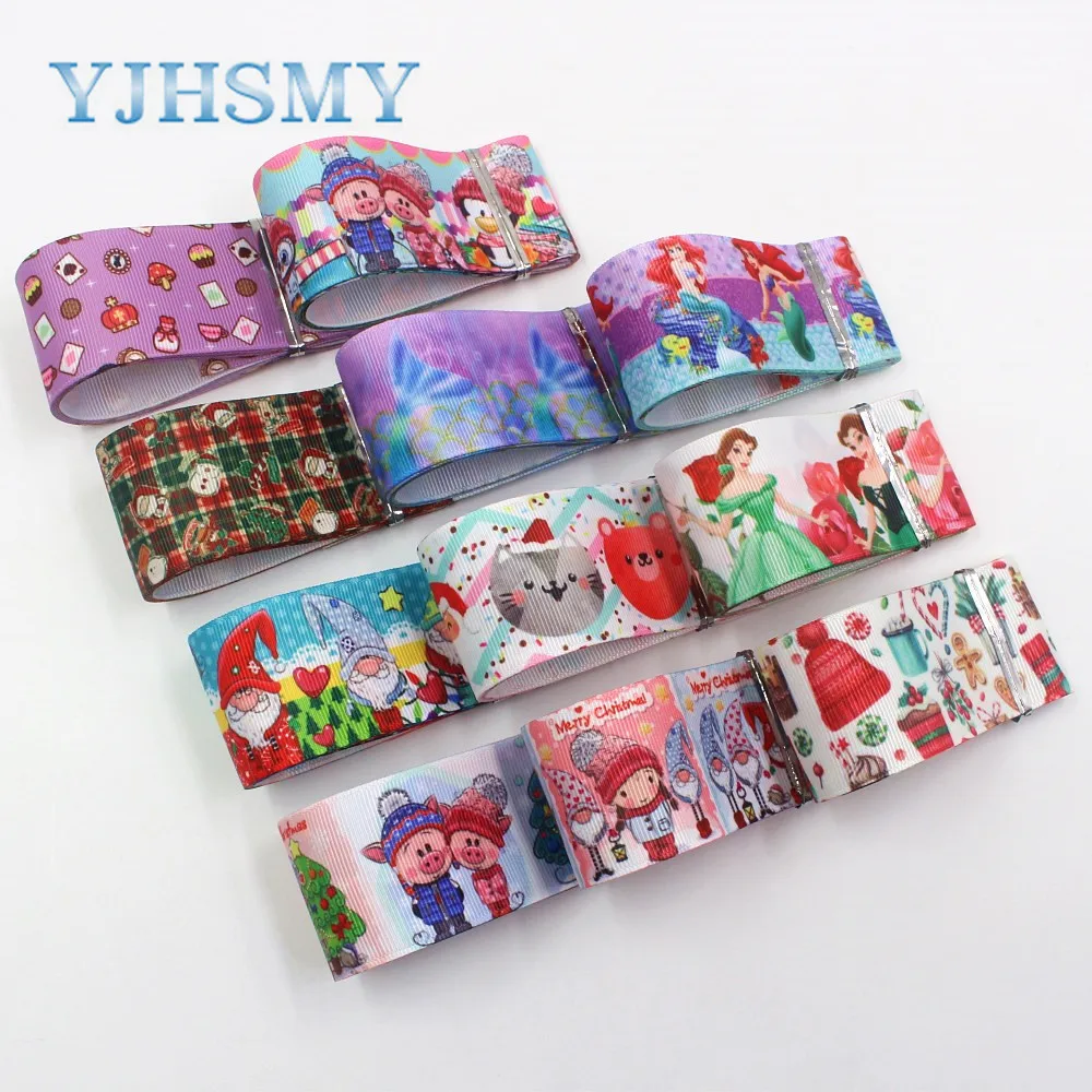 YJHD лента для теплопередачи с героями мультфильмов мой I-19809-1862 38 мм 10 ярдов