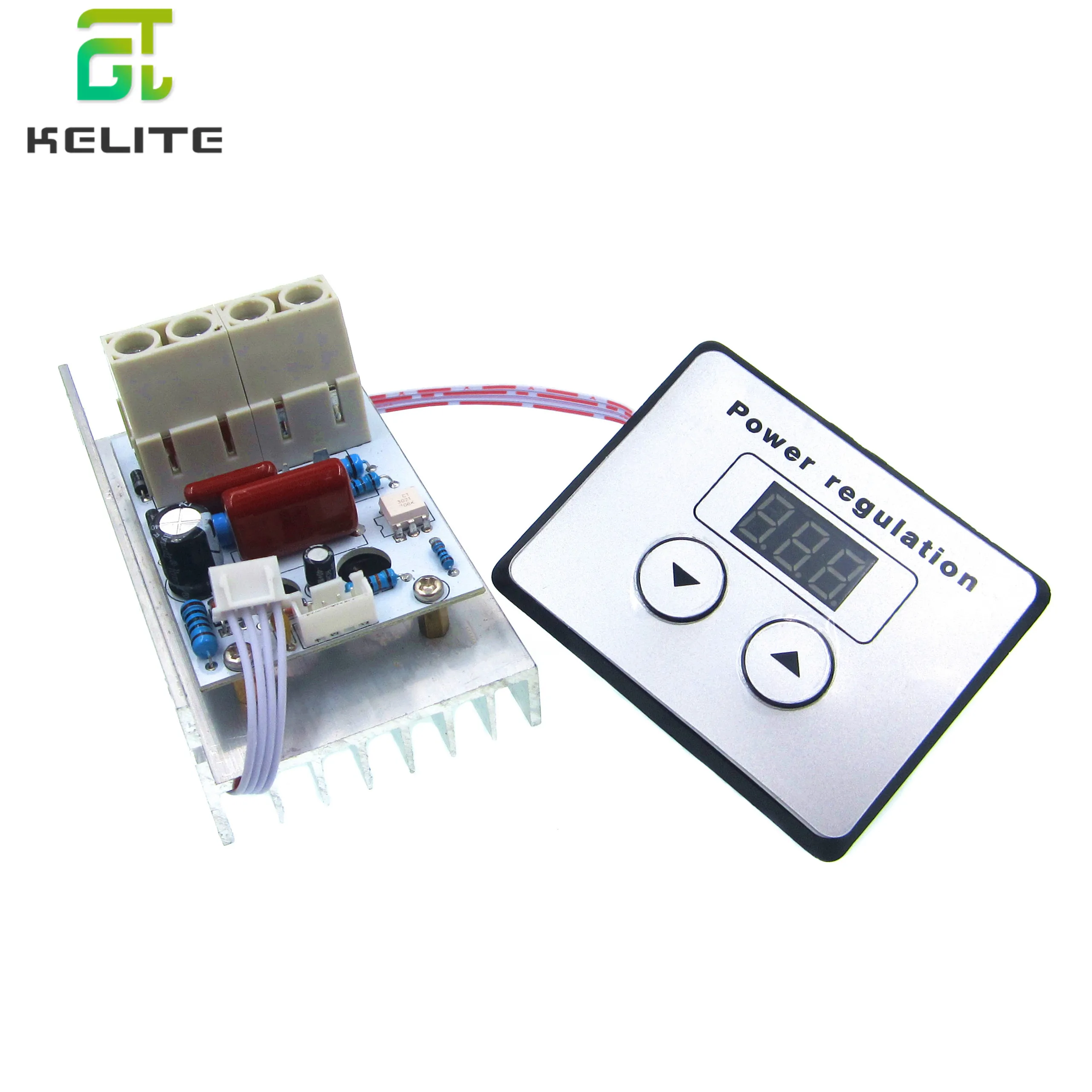 Regulador electrónico de alta potencia AC220V 10000W SCR Regulador de Velocidad Motor de Control