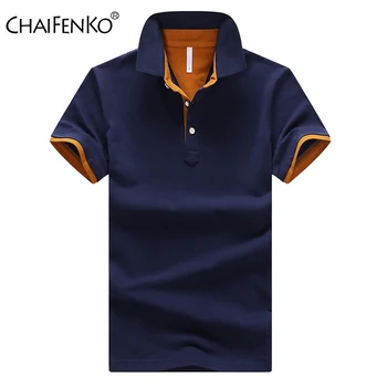 

Summer Brand Short Sleeve Polo Shirt Men Turn-Over Collar Fashion Casual Slim Breathable Solid Color Business Men's Polo Shirt