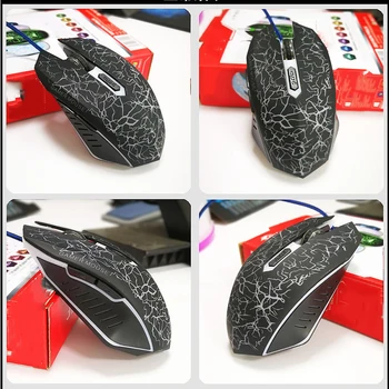 

Luminous USB Wired Mouse 6 Button Professional Gaming Edition Laptop PC Gamer Office Gaming Mouse